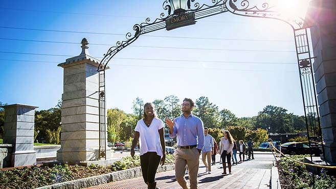 Emory students in a continuing education course