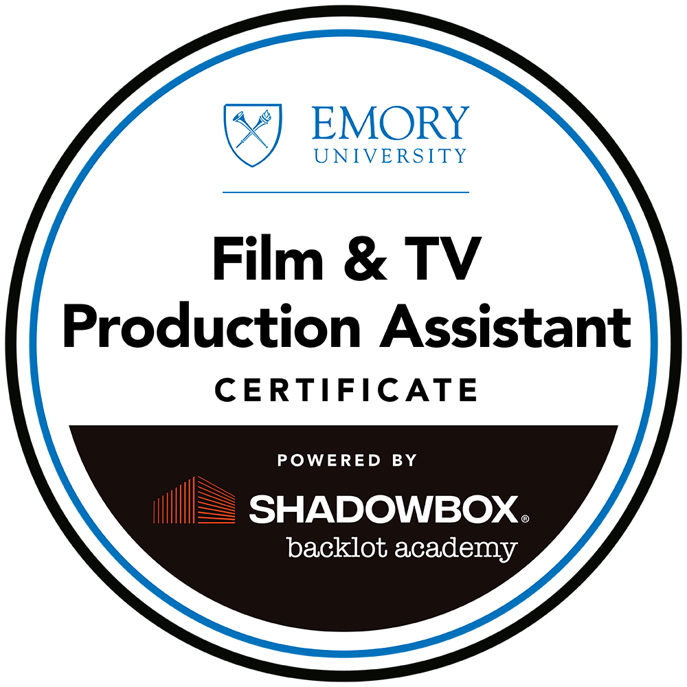 Film & TV Assistant Certificate Badge