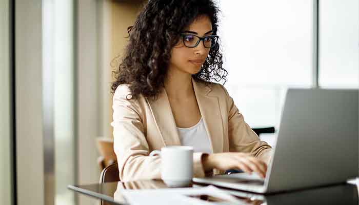 a paralegal doing research