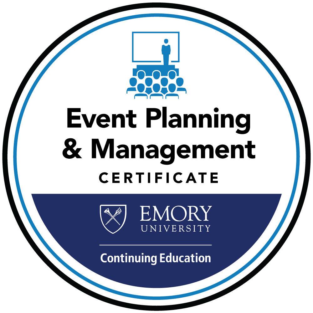 Event Planning and Management Certificate Badge